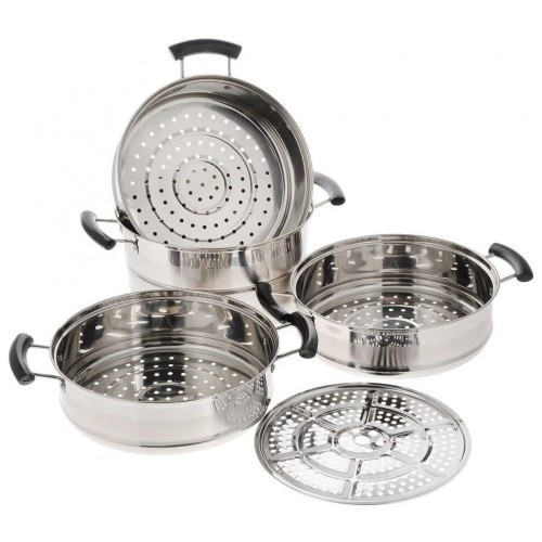 Мантоварка KELLI KL-4244-30, диаметр 30см (1х4) Трехуровневая