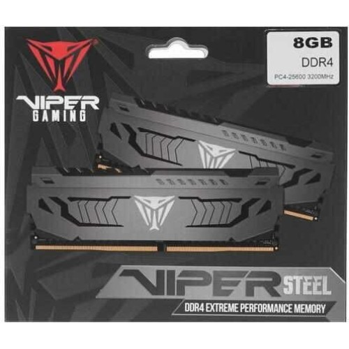 Модуль памяти Patriot V Steel 8GB 3200MHZ CL16 UDIMM SINGLE