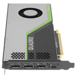 Видеокарта PNY NVIDIA Quadro RTX 4000 (Turing TU106), 8GB GDDR6/256 bit, , 3xDP, DisplayPort-DVI-D, USB Type-C, 1xStereo, 1xSync,PCI Express 3.0 16x VCQRTX4000BLK-1