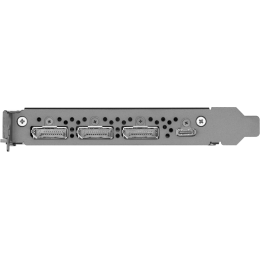 Видеокарта PNY NVIDIA Quadro RTX 4000 (Turing TU106), 8GB GDDR6/256 bit, , 3xDP, DisplayPort-DVI-D, USB Type-C, 1xStereo, 1xSync,PCI Express 3.0 16x VCQRTX4000BLK-1