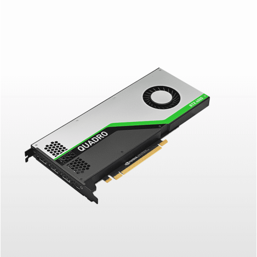 Видеокарта PNY NVIDIA Quadro RTX 4000 (Turing TU106), 8GB GDDR6/256 bit, , 3xDP, DisplayPort-DVI-D, USB Type-C, 1xStereo, 1xSync,PCI Express 3.0 16x VCQRTX4000BLK-1