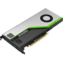 Видеокарта PNY NVIDIA Quadro RTX 4000 (Turing TU106), 8GB GDDR6/256 bit, , 3xDP, DisplayPort-DVI-D, USB Type-C, 1xStereo, 1xSync,PCI Express 3.0 16x VCQRTX4000BLK-1