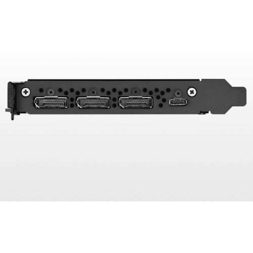 Видеокарта PNY NVIDIA Quadro RTX 4000 (Turing TU106), 8GB GDDR6/256 bit, , 3xDP, DisplayPort-DVI-D, USB Type-C, 1xStereo, 1xSync,PCI Express 3.0 16x VCQRTX4000BLK-1
