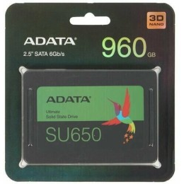 Накопитель SSD ADATA SATA III 960Gb ASU650SS-960GT-R Ultimate SU650 2.5"