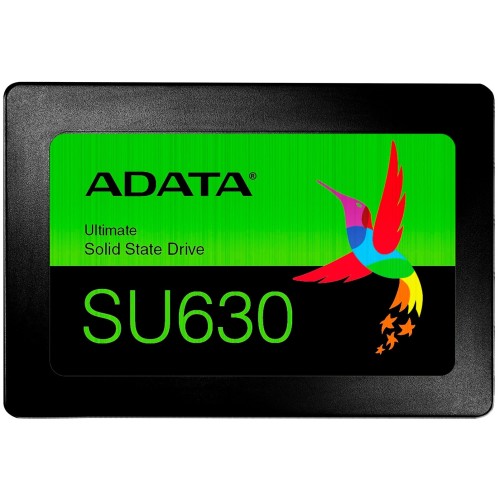Накопитель SSD 240GB ADATA SU630SS Client SSD ASU630SS-240GQ-R SATA 6Gb/s, 520/450, IOPS 30/65K, MTBF 1.5M, 3D QLC, 50TBW, RTL