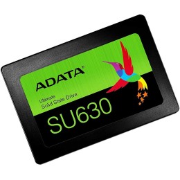 Накопитель SSD 240GB ADATA SU630SS Client SSD ASU630SS-240GQ-R SATA 6Gb/s, 520/450, IOPS 30/65K, MTBF 1.5M, 3D QLC, 50TBW, RTL