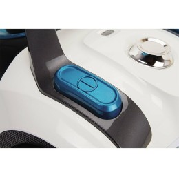 Пылесос POLARIS PVC 2016, циклон контейнер, 2000/460Вт, 2,5л, белый/черный/синий, насадки пол\ковёр,