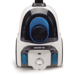 Пылесос POLARIS PVC 2016, циклон контейнер, 2000/460Вт, 2,5л, белый/черный/синий, насадки пол\ковёр,