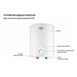 Водонагреватель OASIS 15LN