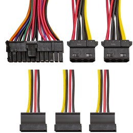 Блок питания 350W Exegate XP350, ATX, SC, black, 12cm fan, 24p+4p, 3*SATA, 2*IDE, FDD + кабель 220V с защитой от выдергивания