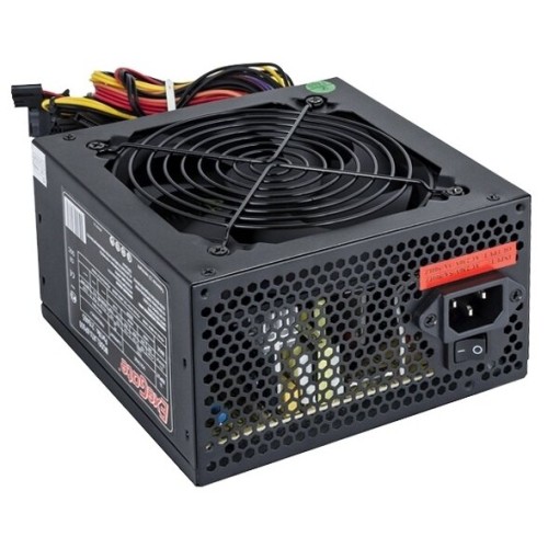 Блок питания 600W Exegate XP600, ATX, SC, black, 12cm fan, 24p+4p, 6/8p PCI-E, 3*SATA, 2*IDE, FDD + кабель 220V с защитой от выдергивания