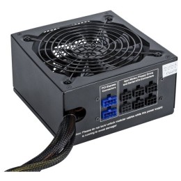 Блок питания 850W Exegate 850PPX RTL, ATX, SC, black, APFC, 14cm, 24p+2*(4+4)p, PCI-E, 4*IDE, 5*SATA, FDD + кабель 220V с защитой от выдергивания