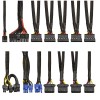 Блок питания 850W Exegate 850PPX RTL, ATX, SC, black, APFC, 14cm, 24p+2*(4+4)p, PCI-E, 4*IDE, 5*SATA, FDD + кабель 220V с защитой от выдергивания