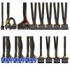 Блок питания 1200W Exegate 1200PPX RTL, ATX, SC, black, active PFC, 14cm, 24p+2*(4+4)p,PCI-E, 5*SATA, 4*IDE, FDD + кабель 220V с защитой от выдергивания