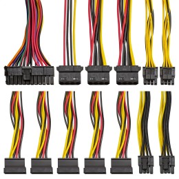 Блок питания 700W Exegate 700NPXE(+PFC), ATX, SC, black, 12cm, 24p+(4+4)p, 6/8p PCI-E, 4*SATA, 3*IDE, FDD + кабель 220V с защитой от выдергивания