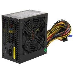 Блок питания 600W Exegate 600PPE, ATX, SC, black, APFC, 12cm, 24p+(4+4)p, PCI-E, 5*SATA, 3*IDE, FDD + кабель 220V с защитой от выдергивания