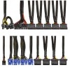Блок питания 1000W Exegate 1000PPX RTL, ATX, SC, black, activePFC, 14cm, 24p+2*(4+4)p, PCI-E, 5*SATA, 4*IDE, FDD + кабель 220V с защитой от выдергивания