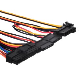 Блок питания 400W Exegate AAA400, ATX, SC, 8cm fan, 24p+4p, 2*SATA, 1*IDE + кабель 220V с защитой от выдергивания