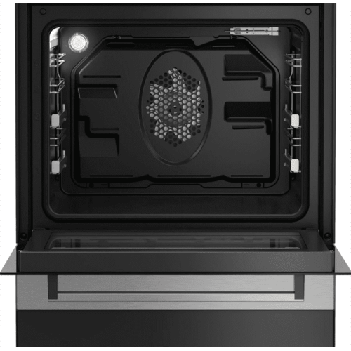 Электрическая плита BEKO FSM67320DXT серебристый стеклокерамика