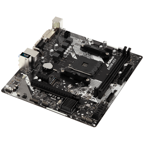 Материнская плата ASRock B450M-HDV R4.0 AMD B450 SAM4 mATX