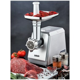 Мясорубка BBK MG2005 белый/серый /Corp