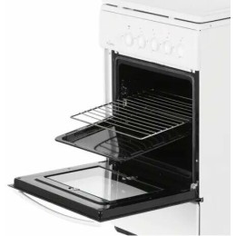 Газовая плита FLAMA FG 24023 W белый (металлическая крышка) реш.эмаль