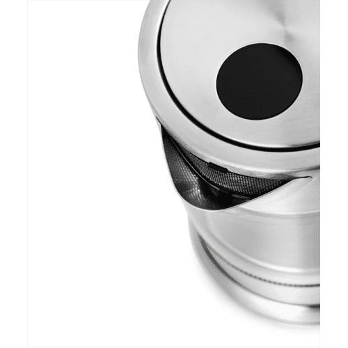 Электрочайник KITFORT КТ-647 1л. 2200Вт нержавеющая сталь/черный (корпус: стекло)