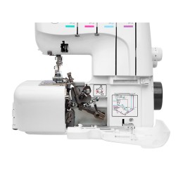 Оверлок CHAYKA NEW WAVE 007 2/3/4-х нит. оверлок, 12 видов швов, регул.давления лапки, дифференциал,