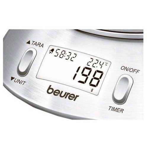 Весы кухонные BEURER KS54 5кг серебристый