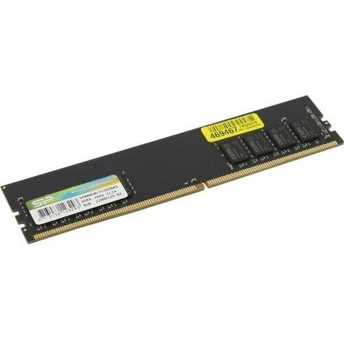Память Silicon Power 8GB DDR4 2666МГц SP008GBLFU266B02 PC4-21300 CL19 DIMM 260-pin 1.2В single rank Ret