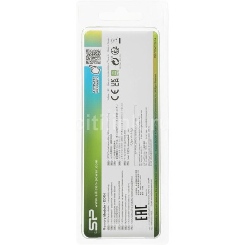 Модуль памяти Silicon Power SO-DIMM DDR4 4GB 2666МГц  CL19  512Mx16 SR