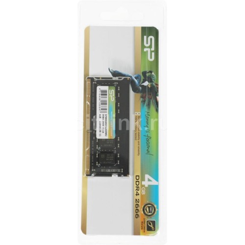 Модуль памяти Silicon Power SO-DIMM DDR4 4GB 2666МГц  CL19  512Mx16 SR