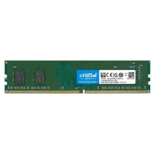 Память Crucial 8GB DDR4 3200MHz (PC4-25600) CL22 SR x8 Unbuffered DIMM 288pin