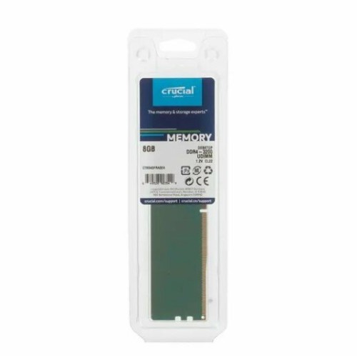 Память Crucial 8GB DDR4 3200MHz (PC4-25600) CL22 SR x8 Unbuffered DIMM 288pin