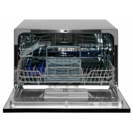 Посудомоечная машина WEISSGAUFF TDW 4017 D настольная 43.8x55x50 см, 6 комплек, 7 программ, черный