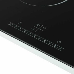 Варочная поверхность Weissgauff HV 430 BS, 45 см, 3 конфорки, стеклокерамика Vitro Ceramic Glass, черная