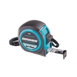 Рулетка GROSS 32561  komfortabel 5м х 19мм обрезиненный корпус