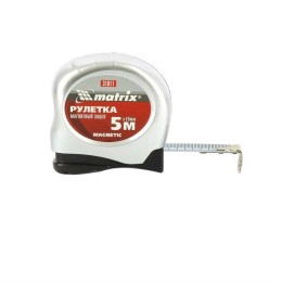 Рулетка MATRIX 31011  magnetic 5мх19мм магнитный зацеп