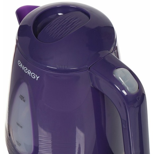 Электрочайник ENERGY E-214 пластиковый,1.7л, фиолетовый