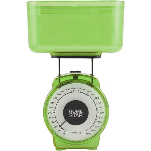 Весы кухонные HOMESTAR HS-3004М,зеленый