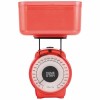 Весы кухонные HOMESTAR HS-3004М, 002795 красный, макс.нагрузка 1кг 
