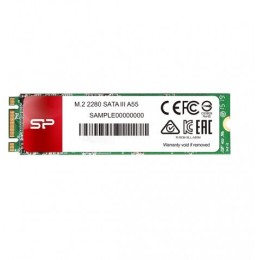 SSD накопитель 2.5" Silicon Power 256GB A56 <SP256GBSS3A56B25> (SATA3, up to 560/530MBs, 3D TLC, Phison, 7mm)