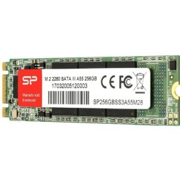 SSD накопитель 2.5" Silicon Power 256GB A56 <SP256GBSS3A56B25> (SATA3, up to 560/530MBs, 3D TLC, Phison, 7mm)