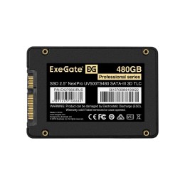 Накопитель SSD ExeGate EX276683RUS UV500NextPro 2.5"  480 GB SATA-III 3D TLС