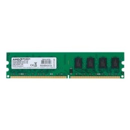 Память AMD 2GB DDR2  800MHz DIMM R3 Value Series Green R322G805U2S-UG Non-ECC, CL6, 1.8V, RTL
