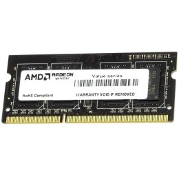 Модуль памяти для ноутбука 8GB AMD Radeon™ DDR3 1333 SO DIMM R3 Value Series Black R338G1339S2S-U Non-ECC, CL9, 1.5V, RTL