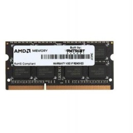 Модуль памяти для ноутбука 8GB AMD Radeon™ DDR3 1333 SO DIMM R3 Value Series Black R338G1339S2S-U Non-ECC, CL9, 1.5V, RTL