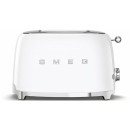 Тостер SMEG TSF01WHEU корпус из нержавеющей стали, 6 уровней поджари