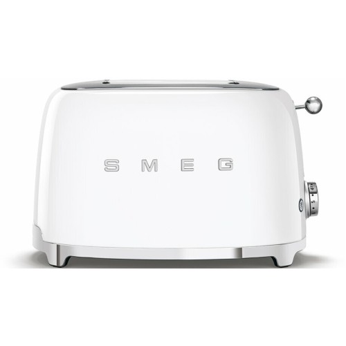 Тостер SMEG TSF01WHEU корпус из нержавеющей стали, 6 уровней поджари