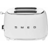 Тостер SMEG TSF01WHEU корпус из нержавеющей стали, 6 уровней поджари